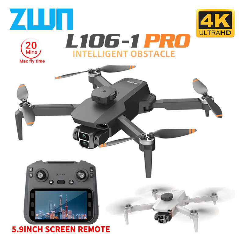 Drone Kit Professional - L106-1PRO GPS Professional Drone 4K HD